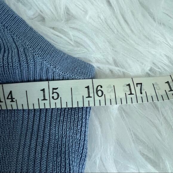 Alex Marie Periwinkle Knit Vest Size XL - Picture 8 of 8